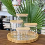بانکه و جا حبوباتی پیرکس 4 تایی kit-897