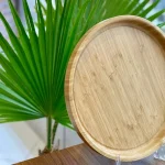 سینی بامبو گرد 3 تایی وارداتی kit-554