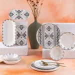 سرویس غذاخوری ۲۷ پارچه Ethnic آجار ترکیه-SR-05126