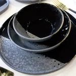 سرویس غذاخوری 27 پارچه royal black آجار ترکیه - XSH-012206