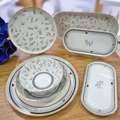 سرویس غذاخوری 27 پارچه Sofia آجار ترکیه کد XSH-21-0060