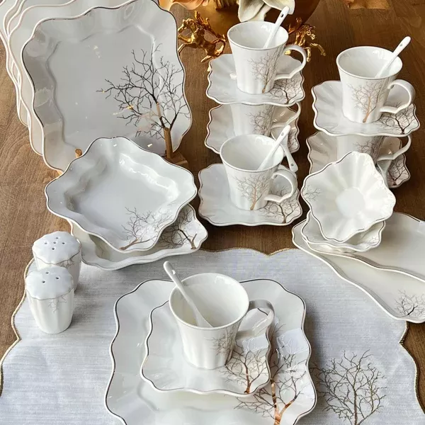 سرویس صبحانه خوری ۳۲ پارچه Arow ترکیه | TR-2631 سرویس صبحانه خوری ۳۲ پارچه Arow ترکیه | TR-2631