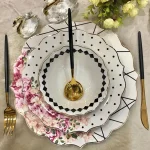 سرویس غذاخوری 24 پارچه Pink More مدل TR-1820