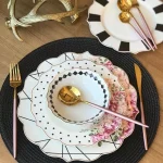 سرویس غذاخوری 24 پارچه Pink More مدل TR-1820