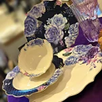 سرویس غذاخوری 24 پارچه Pink More مدل TR-2968