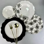 سرویس غذاخوری 24 پارچه Pink More مدل TR-3010