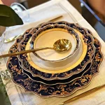 سرویس غذاخوری 24 پارچه Pink More مدل TR-2966