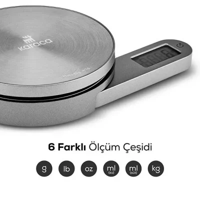 ترازوی دیجیتال آشپزخانه کاراجا Gastro Scale 1003 ظرفیت ۵ کیلو