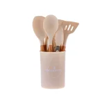 ست ابزار آشپزخانه ۱۲ پارچه کاراجا مدل Darcy رنگ کرمی (بژ)