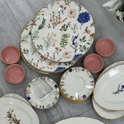 سرویس صبحانه خوری ۲۷ پارچه Acar ترکیه Violet کد XTL-012354