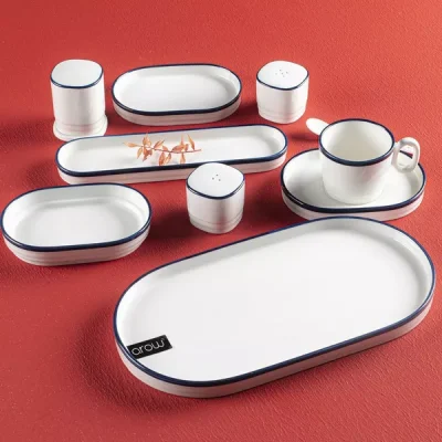 سرویس صبحانه‌خوری ۳۵ پارچه Arow ترکیه مدل Marla کد TR-3435