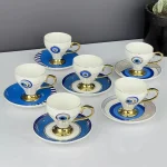 ست قهوه خوری ۱۲ پارچه آجار ترکیه مدل Goldfinch کد KAI-21-0172