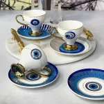 ست قهوه خوری ۱۲ پارچه آجار ترکیه مدل Goldfinch کد KAI-21-0172