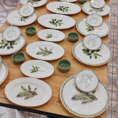 سرویس صبحانه خوری ۲۷ پارچه Acar ترکیه Amazon کد XTL-21-0407