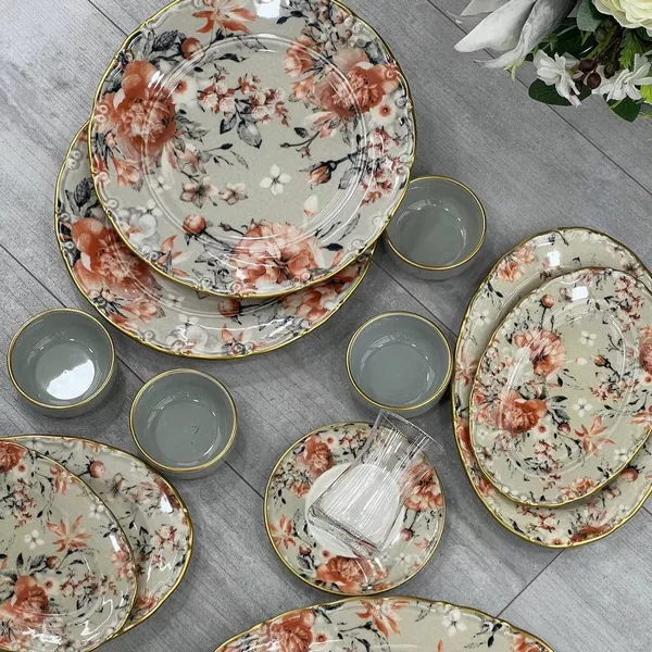 سرویس صبحانه خوری ۲۷ پارچه Acar ترکیه Candy کد XTL-012353 سرویس صبحانه خوری ۲۷ پارچه Acar ترکیه Candy کد XTL-012353