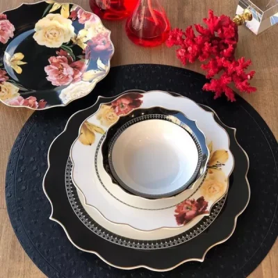 سرویس غذاخوری 24 پارچه Pink More مدل TR-2523