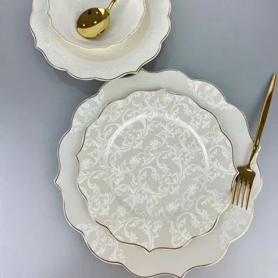 سرویس غذاخوری 24 پارچه Pink More مدل TR-2990