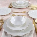 سرویس غذاخوری 24 پارچه Pink More مدل TR-2990