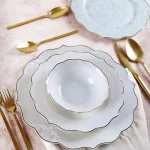 سرویس غذاخوری 24 پارچه Pink More مدل TR-2990