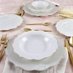 سرویس غذاخوری 24 پارچه Pink More مدل TR-2990