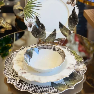 سرویس غذاخوری 24 پارچه Pink More مدل TR-2988