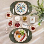 سرویس صبحانه خوری ۳۲ پارچه شفر ترکیه مدل Vivian