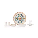 سرویس صبحانه خوری ۳۲ پارچه شفر ترکیه مدل Vivian