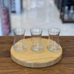 استکان کمر باریک پاشاباغچه ترکیه مدل Heybeli کد42361