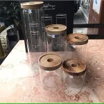 ست ۵ تایی بانکه پیرکس Arow ترکیه درب بامبو کد TR-2854