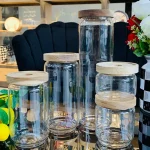 ست ۵ تایی بانکه پیرکس Arow ترکیه درب بامبو کد TR-2854