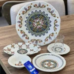 سرویس صبحانه خوری 26 پارچه کاراجا ترکیه مدل Chart