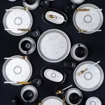 سرویس صبحانه خوری ۳۵ پارچه آجار ترکیه مدل Dante