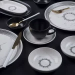 سرویس صبحانه خوری ۳۵ پارچه آجار ترکیه مدل Dante