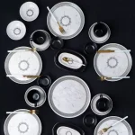 سرویس صبحانه خوری ۳۵ پارچه آجار ترکیه مدل Dante