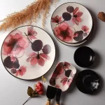 سرویس صبحانه خوری 25 پارچه آجار ترکیه مدل Velvet کد HTC-010457