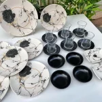 سرویس صبحانه خوری 25 پارچه آجار ترکیه مدل Paradise کد HTC-011336