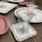 سرویس صبحانه خوری 17 پارچه آجار ترکیه مدل Mangolia کد 011864