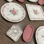 سرویس صبحانه خوری 17 پارچه آجار ترکیه مدل Mangolia کد 011864