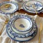 سرویس غذاخوری 24 پارچه missbetty مدل Blue Life Tiffany