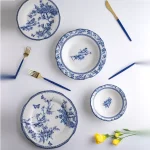 سرویس غذاخوری 24 پارچه missbetty مدل Blue Life Tiffany