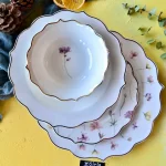 سرویس غذاخوری 24 پارچه پاچی ترکیه مدل FLORA کد 101447