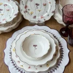 سرویس غذاخوری 24 پارچه پاچی ترکیه مدل FLORA کد 101447