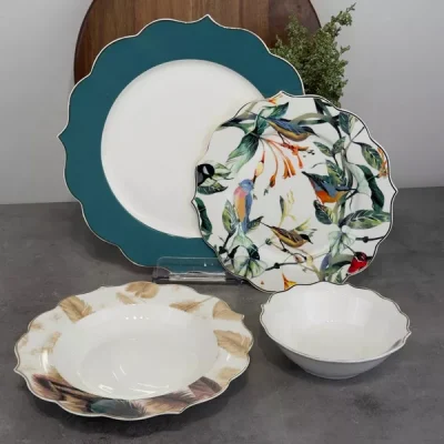 سرویس غذاخوری 24 پارچه Pink More مدل TR-3011