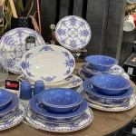 سرویس غذاخوری ۲۹ پارچه آجار ترکیه مدل XTL-05548 - Tulip