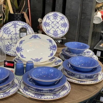 سرویس غذاخوری ۲۹ پارچه آجار ترکیه مدل XTL-05548 - Tulip